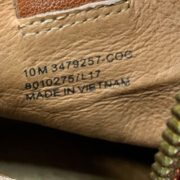 Frye Reina Western Ankle Bootie Boots 10M Cognac Brown Leather Fall 3479257-COG - Picture 4 of 13